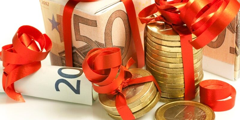 Eindejaarstips erf- en schenkbelasting